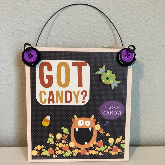 Other - 🎃🍬🍭 Got Candy? Wooden Halloween Sign 🆕
